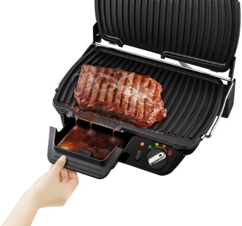 TEFAL Grill | GC461B34 | Stołowy | 2400 W | Czarny/Stal nierdzewna TEFAL Grill | GC461B34 | Stołowy | 2400 W | Czarny/Stal nierdzewna