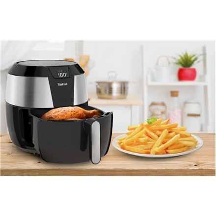 Tefal EY701D15 Easy Fry XXL Air Fryer, 1700W, 5.6L, Black/Silver Tefal EY701D15 Easy Fry XXL Air Fryer, 1700W, 5.6L, Black/Silver