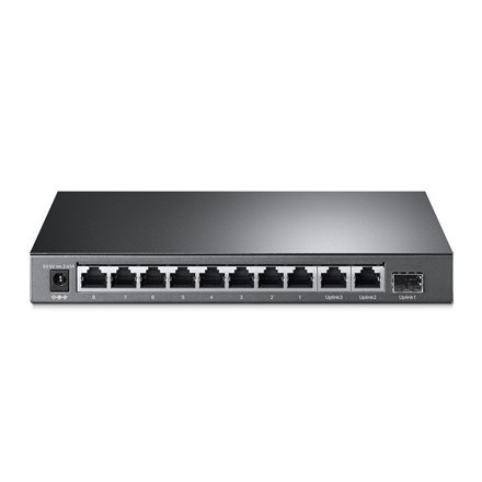 TP-LINK | 10-Port Gigabit Easy Smart Switch with 8-Port PoE+ | TL-SG1210MP | Unmanaged | Desktop | 1 Gbps (RJ-45) ports quantity TP-LINK | 10-Port Gigabit Easy Smart Switch with 8-Port PoE+ | TL-SG1210MP | Unmanaged | Desktop | 1 Gbps (RJ-45) ports quantity