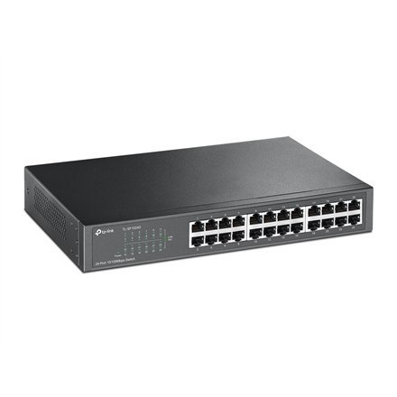 TP-LINK | Przełącznik | TL-SF1024D | Niezarządzalny | Biurkowy/do montażu w szafie | Ilość portów 10/100 Mb/s (RJ-45) 24 | Ilość TP-LINK | Przełącznik | TL-SF1024D | Niezarządzalny | Biurkowy/do montażu w szafie | Ilość portów 10/100 Mb/s (RJ-45) 24 | Ilość