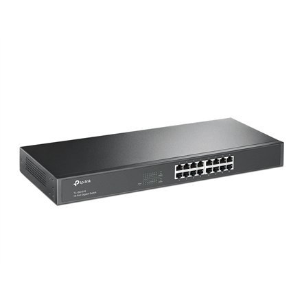 TP-LINK | Przełącznik | TL-SG1016 | Niezarządzalny | Do montażu w szafie | Ilość portów 1 Gb/s (RJ-45) 16 | Ilość portów PoE | T TP-LINK | Przełącznik | TL-SG1016 | Niezarządzalny | Do montażu w szafie | Ilość portów 1 Gb/s (RJ-45) 16 | Ilość portów PoE | T