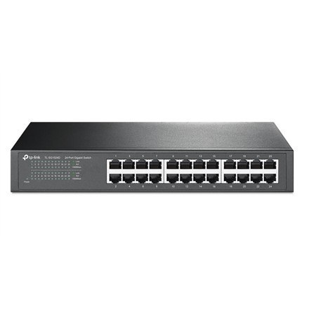TP-LINK | Przełącznik | TL-SG1024D | Niezarządzalny | Biurkowy/do montażu w szafie | Ilość portów 1 Gb/s (RJ-45) 24 | Ilość port TP-LINK | Przełącznik | TL-SG1024D | Niezarządzalny | Biurkowy/do montażu w szafie | Ilość portów 1 Gb/s (RJ-45) 24 | Ilość port