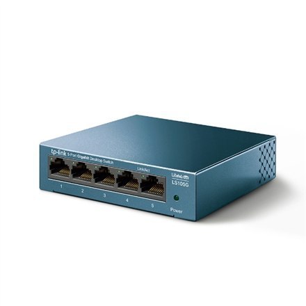 TP-LINK | Przełącznik sieciowy Desktop | LS105G | Niezarządzalny | Desktop | Ilość portów 1 Gb/s (RJ-45) | Ilość portów SFP | Il TP-LINK | Przełącznik sieciowy Desktop | LS105G | Niezarządzalny | Desktop | Ilość portów 1 Gb/s (RJ-45) | Ilość portów SFP | Il