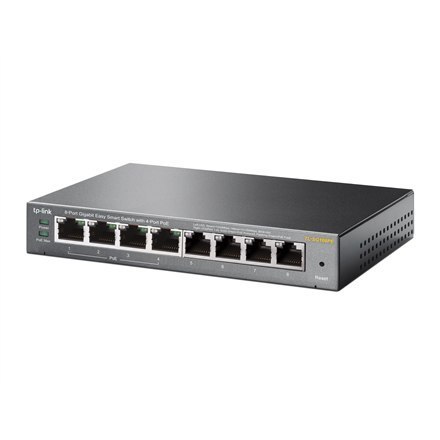 TP-LINK | Smart Switch | TL-SG108PE | Web Managed | Desktop | Porty 1 Gb/s (RJ-45) w ilości 4 | Porty PoE w ilości 4 | Porty PoE TP-LINK | Smart Switch | TL-SG108PE | Web Managed | Desktop | Porty 1 Gb/s (RJ-45) w ilości 4 | Porty PoE w ilości 4 | Porty PoE