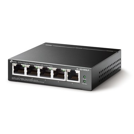 TP-LINK | Switch | TL-SG1005LP | Unmanaged | Desktop | Mbit/s | 10/100 Mbps (RJ-45) ports quantity | Antenna type | PoE ports qu TP-LINK | Switch | TL-SG1005LP | Unmanaged | Desktop | Mbit/s | 10/100 Mbps (RJ-45) ports quantity | Antenna type | PoE ports qu