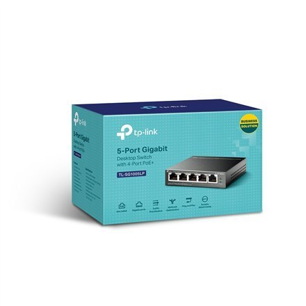 TP-LINK | Switch | TL-SG1005LP | Unmanaged | Desktop | Mbit/s | 10/100 Mbps (RJ-45) ports quantity | Antenna type | PoE ports qu TP-LINK | Switch | TL-SG1005LP | Unmanaged | Desktop | Mbit/s | 10/100 Mbps (RJ-45) ports quantity | Antenna type | PoE ports qu