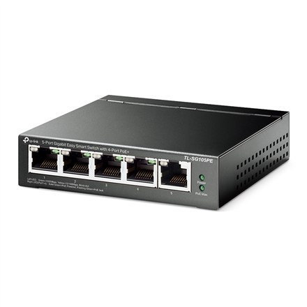 TP-LINK | Switch | TL-SG105PE | Niezarządzalny | Desktop | Mbit/s | Ilość portów 10/100 Mbps (RJ-45) | Typ anteny | Ilość portów TP-LINK | Switch | TL-SG105PE | Niezarządzalny | Desktop | Mbit/s | Ilość portów 10/100 Mbps (RJ-45) | Typ anteny | Ilość portów