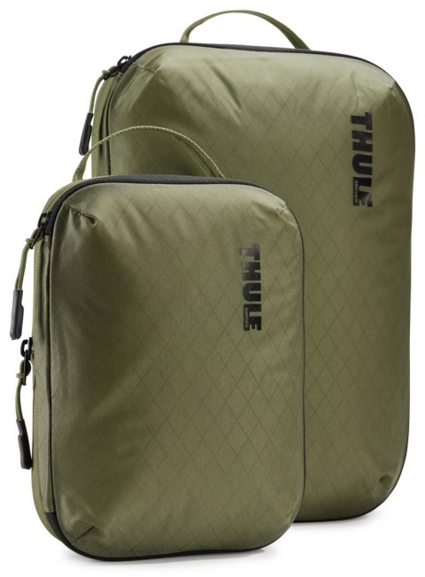 Thule compression cube set compression packing cube, zestaw mały/średni miękka zieleń Thule compression cube set compression packing cube, zestaw mały/średni miękka zieleń