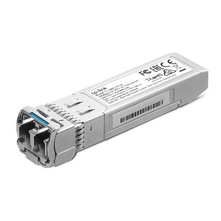 Transceiver SFP+ 10GBase-LR TP-LINK TL-SM5110-LR LC Duplex 10240 Mbit/s 1310 nm 10000 m 0-70 °C Transceiver SFP+ 10GBase-LR TP-LINK TL-SM5110-LR LC Duplex 10240 Mbit/s 1310 nm 10000 m 0-70 °C