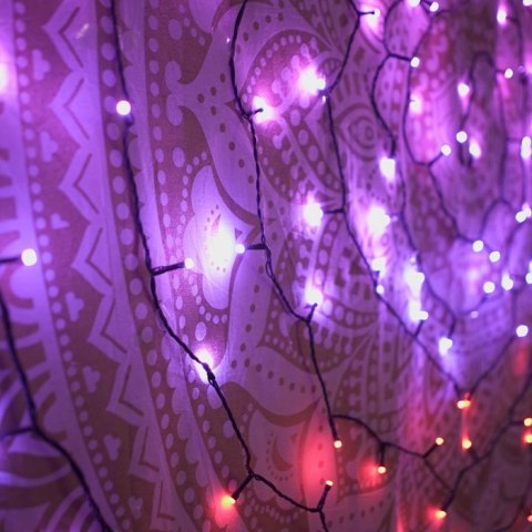 Twinkly|Strings Smart LED Lights 600 RGB (Multicolor), 48m, czarny przewód|RGB - 16M+ kolorów Twinkly|Strings Smart LED Lights 600 RGB (Multicolor), 48m, czarny przewód|RGB - 16M+ kolorów