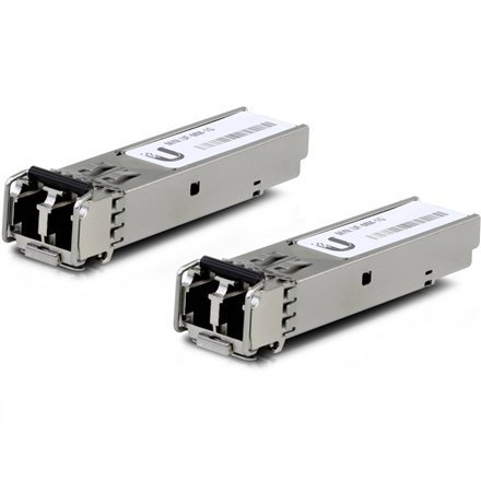 Ubiquiti | UF-MM-1G | SFP | Światłowód wielomodowy | Podwójne LC | 10/100/1000 Mbit/s | Długość fali 850 nm | Maksymalna odległo Ubiquiti | UF-MM-1G | SFP | Światłowód wielomodowy | Podwójne LC | 10/100/1000 Mbit/s | Długość fali 850 nm | Maksymalna odległo