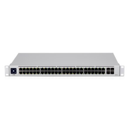 Ubiquiti | UniFi Switch | USW-48-POE | Managed L2 | Rackmountable | Mbit/s | 1 Gbps (RJ-45) ports quantity 48 | MU-MiMO | SFP po Ubiquiti | UniFi Switch | USW-48-POE | Managed L2 | Rackmountable | Mbit/s | 1 Gbps (RJ-45) ports quantity 48 | MU-MiMO | SFP po