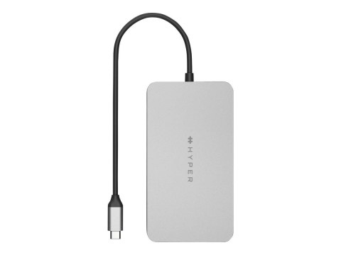 Uniwersalna Stacja Dokująca HyperDrive USB-C 10w1 z Podwójnym HDMI i Portami Ethernet LAN (RJ-45) 1 | Ilość Portów HDMI 2 Uniwersalna Stacja Dokująca HyperDrive USB-C 10w1 z Podwójnym HDMI i Portami Ethernet LAN (RJ-45) 1 | Ilość Portów HDMI 2
