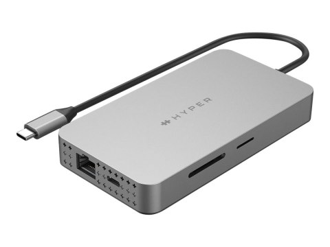 Uniwersalna Stacja Dokująca HyperDrive USB-C 10w1 z Podwójnym HDMI i Portami Ethernet LAN (RJ-45) 1 | Ilość Portów HDMI 2 Uniwersalna Stacja Dokująca HyperDrive USB-C 10w1 z Podwójnym HDMI i Portami Ethernet LAN (RJ-45) 1 | Ilość Portów HDMI 2