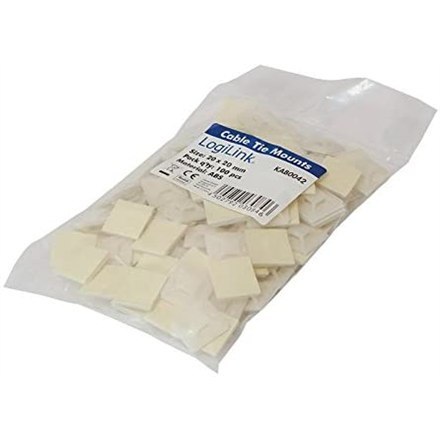 Zestawienie przewiązań kablowych LogiLink 20x20 mm KAB0042 Zestawienie przewiązań kablowych LogiLink 20x20 mm KAB0042
