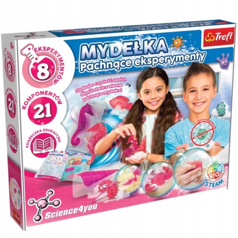 Mydełka Pachnące eksperymenty 8+ Science4you Trefl 61448 Mydełka Pachnące eksperymenty 8+ Science4you Trefl 61448
