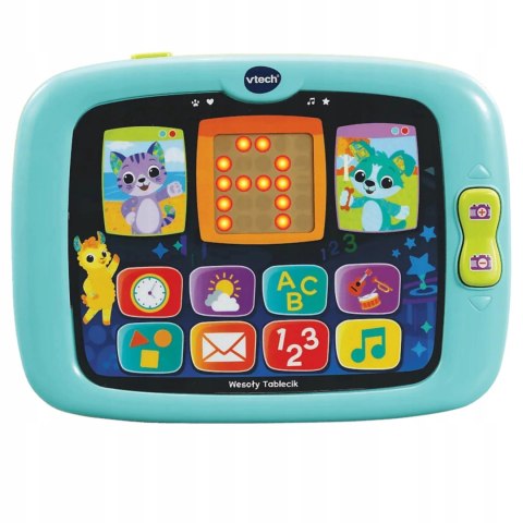 Tablet Wesoły tablecik litery cyfry interaktywny edukacyjny 61800 Vtech Tablet Wesoły tablecik litery cyfry interaktywny edukacyjny 61800 Vtech