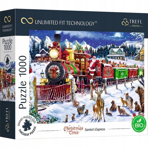 Puzzle Prime 1000 elementów Christmas Time: Santa's Express Trefl 10755 Puzzle Prime 1000 elementów Christmas Time: Santa's Express Trefl 10755