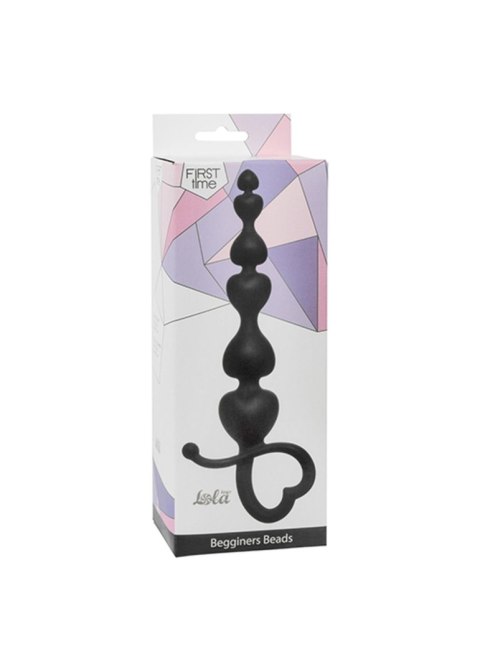 Analna sonda z uchwytem z kulek koralików sex 18cm Analna sonda z uchwytem z kulek koralików sex 18cm