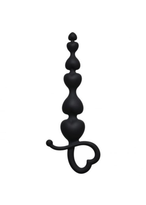 Analna sonda z uchwytem z kulek koralików sex 18cm Analna sonda z uchwytem z kulek koralików sex 18cm