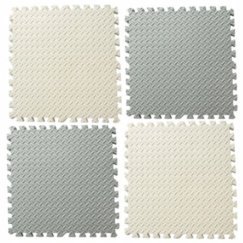 Gruba mata piankowa Eva duże puzzle piankowe XXL 120x120x 1cm 4szt EM1002BS Gruba mata piankowa Eva duże puzzle piankowe XXL 120x120x 1cm 4szt EM1002BS
