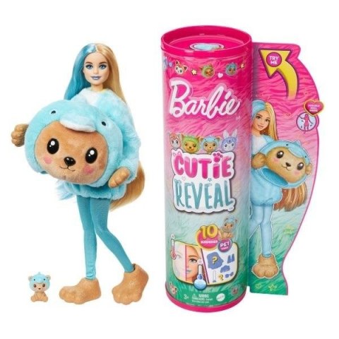 Barbie Color Reveal Lalka Miś-Delfin HRK25 Barbie Color Reveal Lalka Miś-Delfin HRK25
