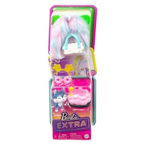 Barbie Extra zwierzątko+ubranko+akcesoria HDJ40 Barbie Extra zwierzątko+ubranko+akcesoria HDJ40