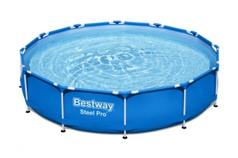 Basen Stelażowy Steel Pro 366x76 Okrągły BESTWAY do Ogrodu Basen Stelażowy Steel Pro 366x76 Okrągły BESTWAY do Ogrodu