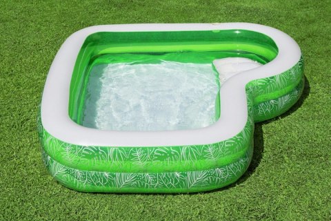 Basen ogrodowy dla dzieci 6+ Tropical Paradise 231x51 BESTWAY + Dmuchane siedzisko + Miejsce na napój Basen ogrodowy dla dzieci 6+ Tropical Paradise 231x51 BESTWAY + Dmuchane siedzisko + Miejsce na napój