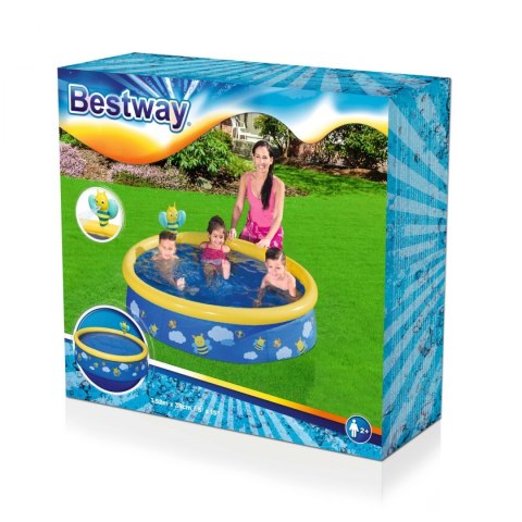 Basenik rozporowy z Natryskiem dla dzieci Pszczółki 152x38 BESTWAY Basenik rozporowy z Natryskiem dla dzieci Pszczółki 152x38 BESTWAY