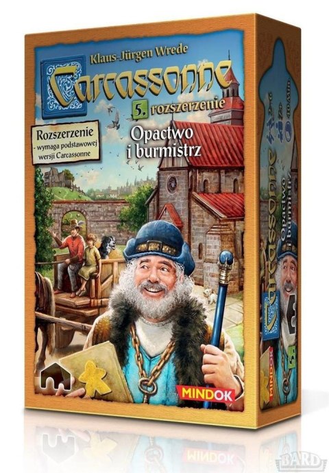 Carcassonne 5 - Opactwo i burmistrz Edycja 2 Carcassonne 5 - Opactwo i burmistrz Edycja 2