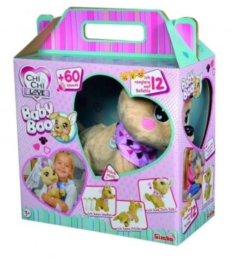 Chi Chi Love Piesek intaraktywny Baby Boo 30cm Chi Chi Love Piesek intaraktywny Baby Boo 30cm