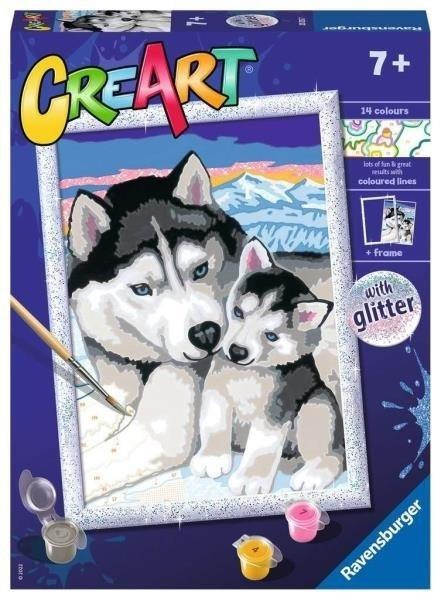 CreArt dla dzieci: Husky CreArt dla dzieci: Husky