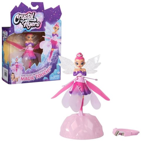 Crystal Flyers Latającą wróżka 15cm różowa Crystal Flyers Latającą wróżka 15cm różowa