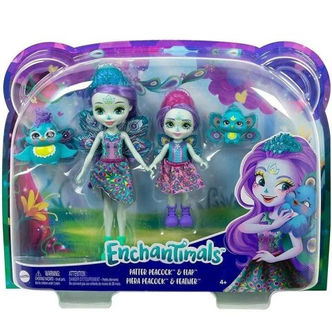 Enchantimals. Lalki siostry 2-pak HCF83 Enchantimals. Lalki siostry 2-pak HCF83