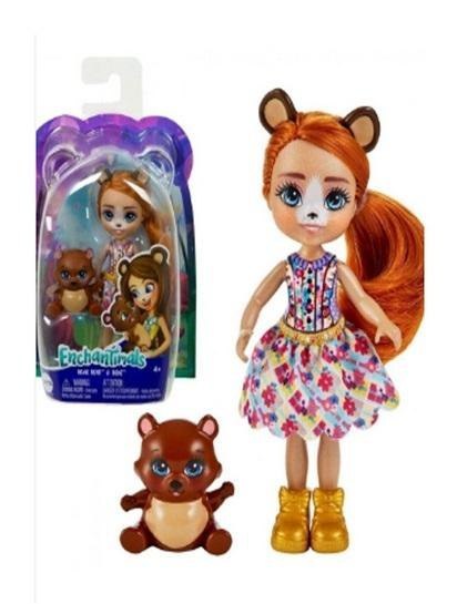 Enchantimals.Wycieczka z lalką miś HTP81 Enchantimals.Wycieczka z lalką miś HTP81