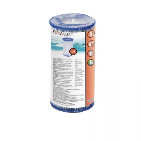 Filtr wymienny typu IV do pompy basenowej 9463l/h BESTWAY Filtr wymienny typu IV do pompy basenowej 9463l/h BESTWAY