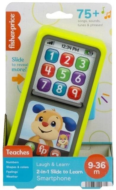 Fisher Price. Smartfonik Przesuwaj i ucz się Fisher Price. Smartfonik Przesuwaj i ucz się
