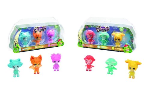 Glimmies 3 Figurki, różne rodzaje Glimmies 3 Figurki, różne rodzaje