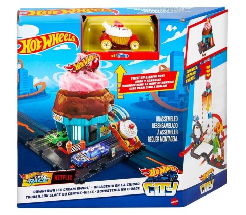 Hot Wheels City Rajdowa lodziarnia HTN77 Hot Wheels City Rajdowa lodziarnia HTN77