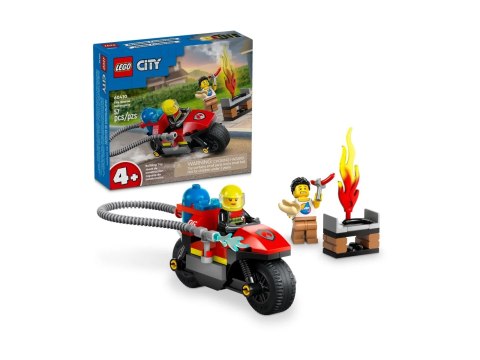 LEGO(R) CITY 60410 Strażacki motocykl ratunkowy LEGO(R) CITY 60410 Strażacki motocykl ratunkowy