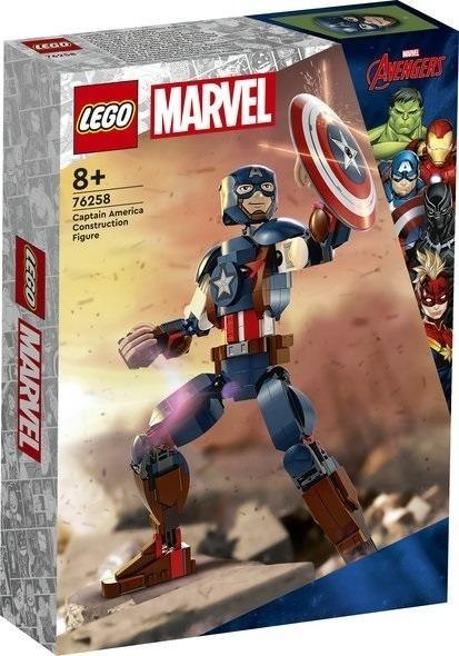 LEGO(R) MARVEL 76258 Figurka Kapitana Ameryki LEGO(R) MARVEL 76258 Figurka Kapitana Ameryki