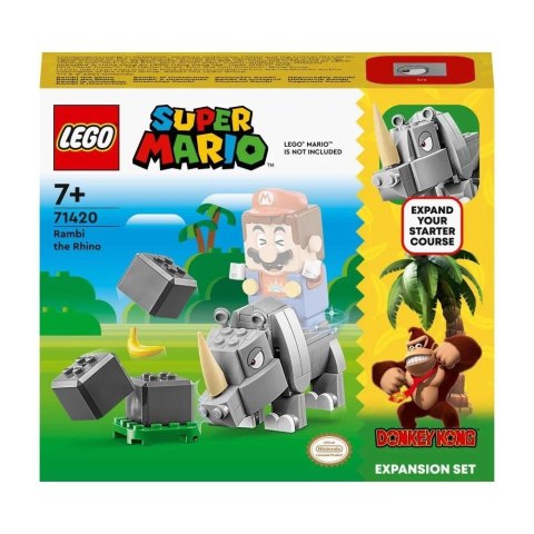 LEGO(R) SUPER MARIO 71420 Nosorożec Rambi - zestaw.. LEGO(R) SUPER MARIO 71420 Nosorożec Rambi - zestaw..