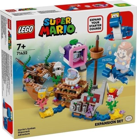 LEGO(R) SUPER MARIO 71432 Przygoda Dorriego we wraku LEGO(R) SUPER MARIO 71432 Przygoda Dorriego we wraku