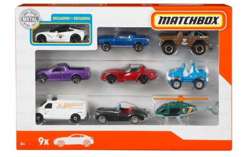 Matchbox Samochodziki 9-pak mix Matchbox Samochodziki 9-pak mix