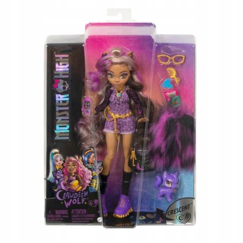 Monster High Clawdeen Wolf Lalka podstawowa HHK52 Monster High Clawdeen Wolf Lalka podstawowa HHK52