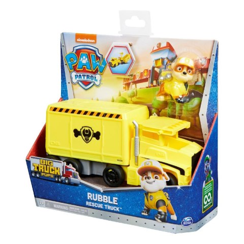 Psi Patrol pojazd Big Truck Pups Deluxe Rubble Psi Patrol pojazd Big Truck Pups Deluxe Rubble