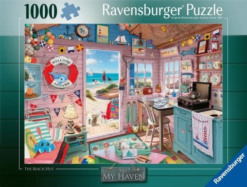 Puzzle 1000 Chatka na plaży Puzzle 1000 Chatka na plaży