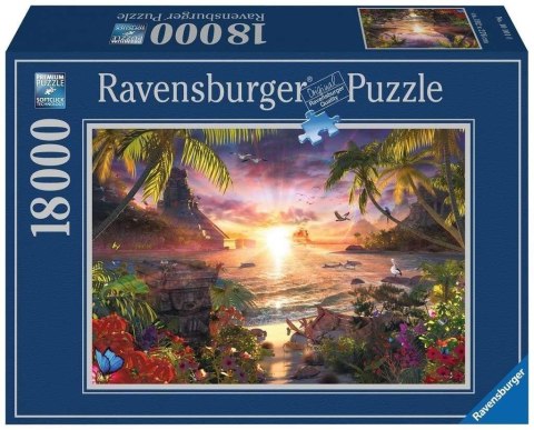 Puzzle 18000 Raj. Zachód słonca Puzzle 18000 Raj. Zachód słonca