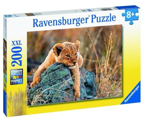 Puzzle 200 Mały lew XXL Puzzle 200 Mały lew XXL
